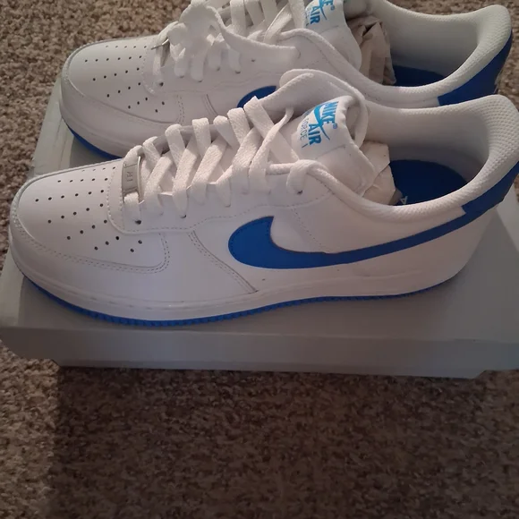 Nike Air Force 1 '07 – White / Photo Blue (FJ4146-103) - Picture 4 of 11